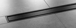 Schluter Kerdi Line Grate Assembly Solid Matte Black